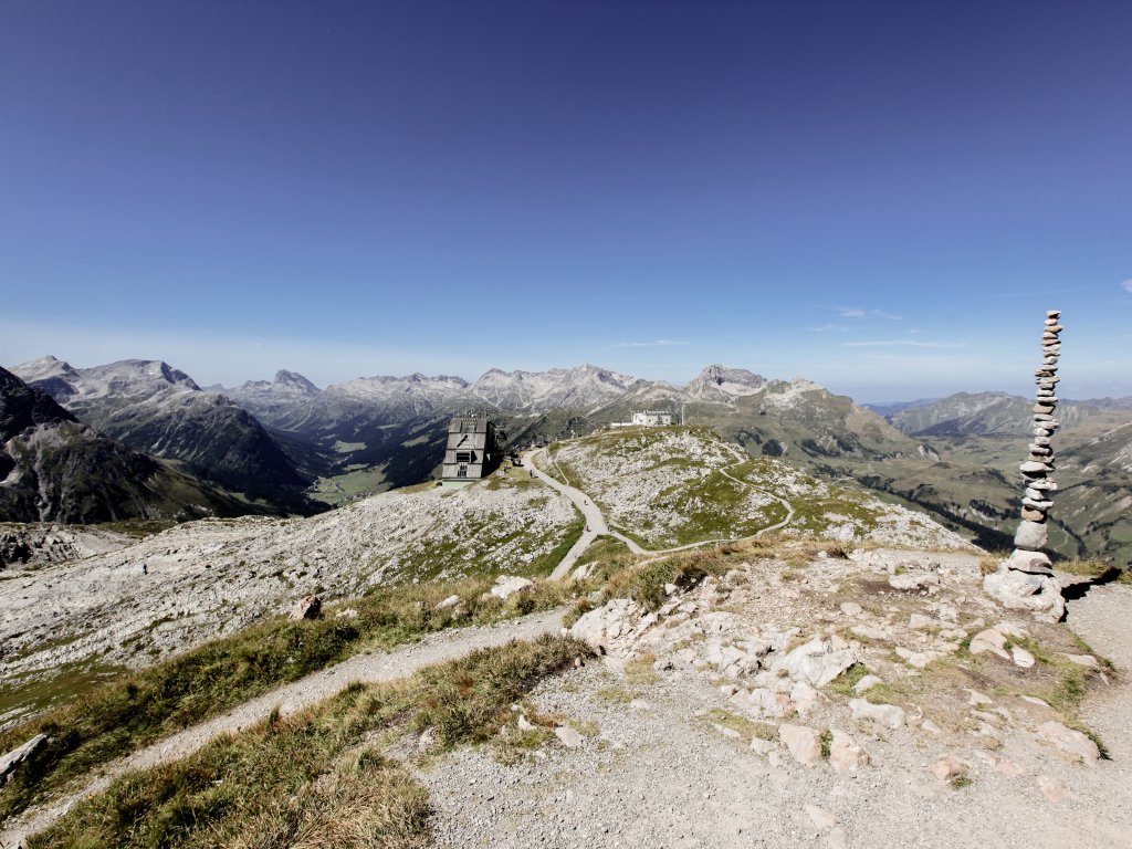 Blick Richtung Rüfikopf